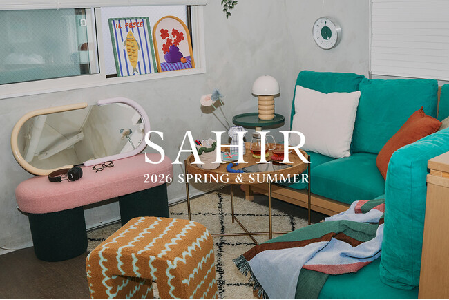 【SAHIR】2026 春夏コレクションを発売!