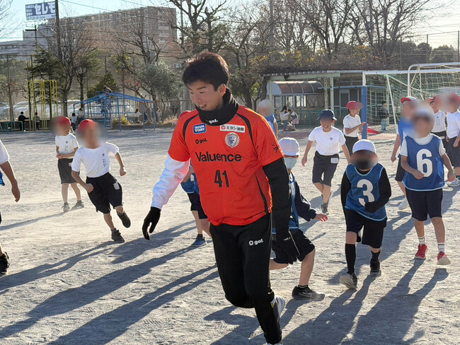 【翼DREAM】南葛SC 江戸川区立篠崎第四小学校でサッカー教室を実施