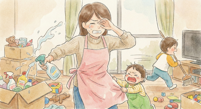 年末大掃除シーズンの「目のトラブル」、1年で半数が経験　子育て世代では7割超、薬剤が目に飛ぶトラブル3倍超