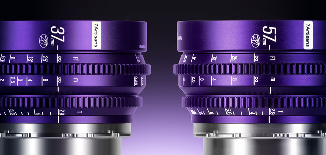 七工匠 7Artisans Floral Bloom シリーズ 37mm/57mm T2.9 Art Bokeh PLマウント 販売開始
