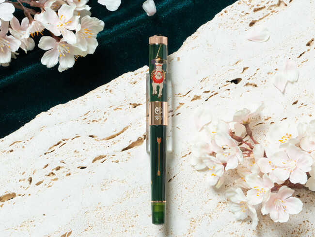 〈ROMEO〉2026年「午」日本の伝統工芸手法で流鏑馬を描いたROMEO No.3 万年筆