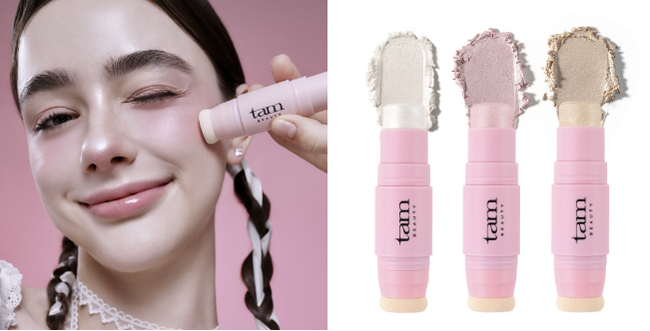 ウォーターグルー・ブラッシャー”で話題のTAM BEAUTY、年末メイクは「立体グロウ」ハイライターで攻略