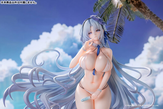 『アズールレーン』より、「アルザス 陽差しの秘蹟、過熱すVer.」フィギュアが登場。あみあみにて予約受付中。