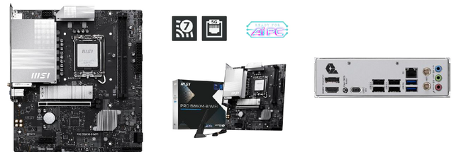 MSI、ドスパラ限定販売のB860チップセット搭載マザーボード　「PRO B860M-B WIFI」を発売