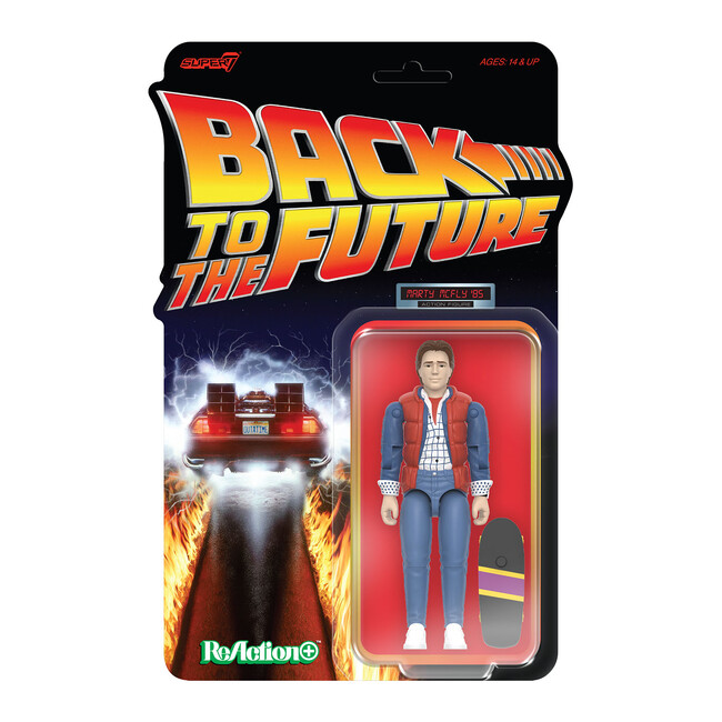 1985年当時のレトロな雰囲気を再現！『バック・トゥ・ザ・フューチャー』のアクションフィギュアが登場！