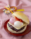 紅白ばたーあんサンド 1個600円