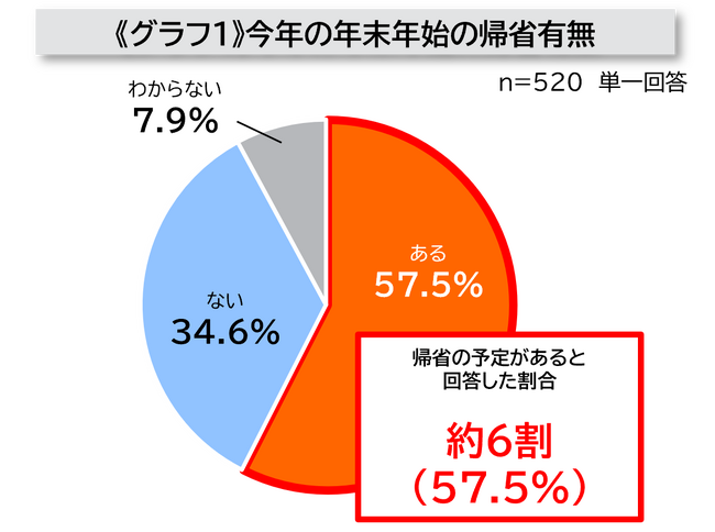最大9連休の年末年始 キーワードは“思いやり帰省”約6割の人が2025年の年末年始は、実家へ帰省予定 家族の体調を気づかい、約8割が帰省前に「体調を整えようと意識している」と回答