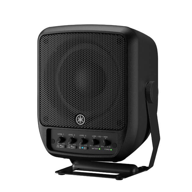 コンパクトながら十分な音質・音圧を実現するバッテリー内蔵型の新モデル　ヤマハ ポータブルPAシステム『STAGEPAS 100BTR mkII』