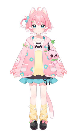 Sony MusicによるVTuberプロジェクト「VEE」に令和の桃太郎???? 桃から生まれた桃太郎 / VTuber「柏木もも」が加入！
