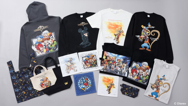 『キングダム ハーツ』の世界を彩るデザイングッズが多数登場！