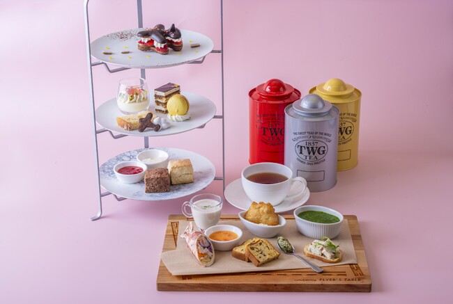 【羽田エクセルホテル東急】春限定のFLYER'S Afternoon Tea空港直結のホテルでしか味わえない、特別なミニ飛行機シューを提供！