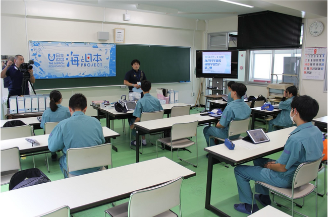 大分県立海洋科学高等学校の生徒が漁業について学ぶ「体験学習ツアー　第三弾」を開催