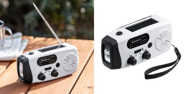 1台で灯り・情報・電源確保！非常時を支える多機能防災ラジオ発売を12月23日に発売