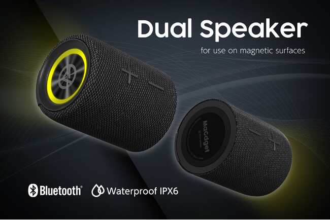 クラウドファンディングで大きな反響を呼んだ「MaGdget Dual Speaker」の一般販売が開始！