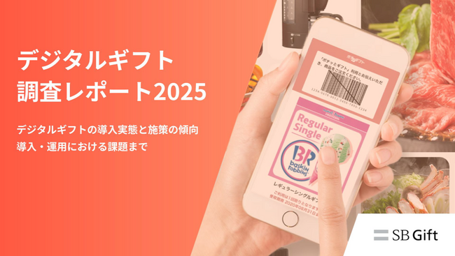 【SBギフト調査】企業のデジタルギフト導入率は44%、今後の利用意向は約7割応募数増加を実感した企業は28%──活用実態をまとめた調査レポート2025を公開