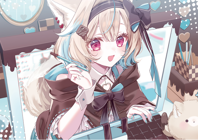 活動3周年を迎えた大人気VTuber「甘狼このみ」の描き下ろし「インドアレジャーシート」付きムックが2026年4月2日発売！　現在予約受付中