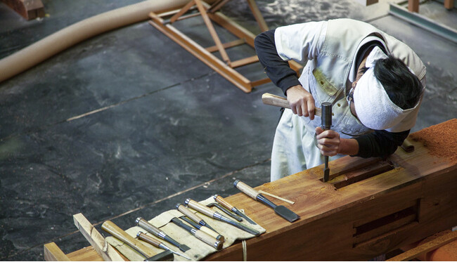 若手大工29名が挑む「真剣勝負」。日本の伝統技術を継承する技能テストを1月17日に開催