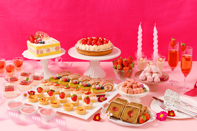 “イチゴを着て行く”フェア「Very Berry Strawberry」開催｜ホテルプラザ神戸