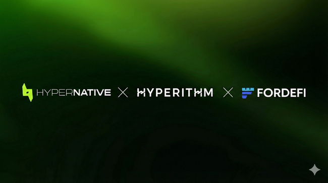 Hyperithm、日本で初めてグローバルNo.1ブロックチェーンセキュリティ「Hypernative」を「Fordefi」と連携導入