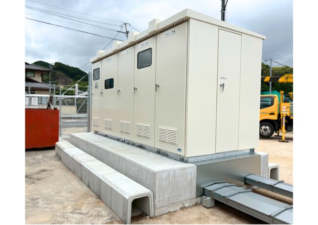 【日本蓄電池株式会社】佐賀県唐津市にて系統用蓄電施設「NC唐津市相知町蓄電所」蓄電池設置開始