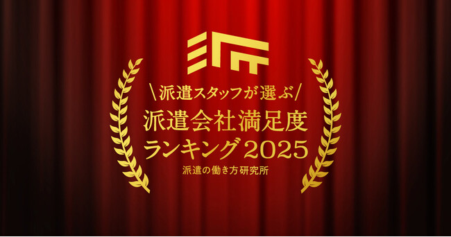 派遣の働き方研究所「派遣会社満足度ランキング2025」を発表