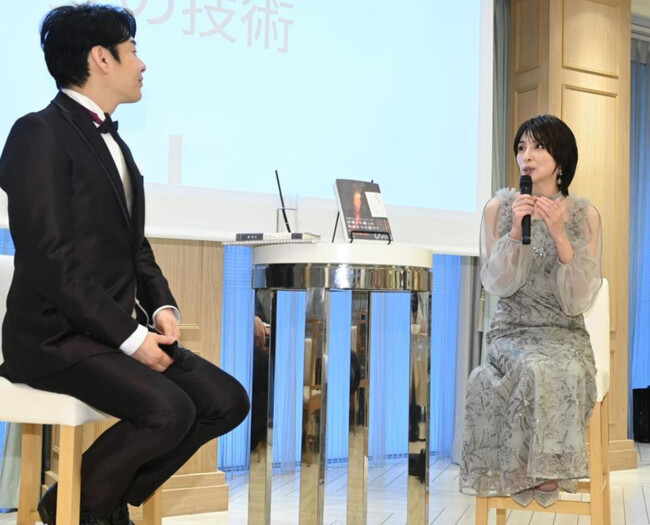 出演『愛をつくる技術』（KADOKAWA）出版記念セレモニーが終了