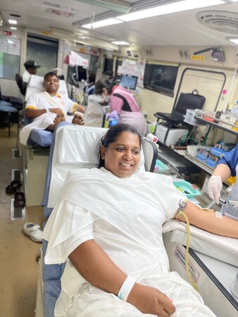 【献血】スリランカ被災に想いを寄せ～マハメウナーワ仏教僧院で献血活動を実施～（令和８年１月４日（日））