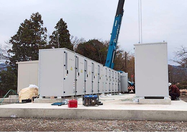 【日本蓄電池株式会社】滋賀県愛知郡にて系統用蓄電施設「NC愛知郡愛荘町蓄電所」蓄電池設置開始