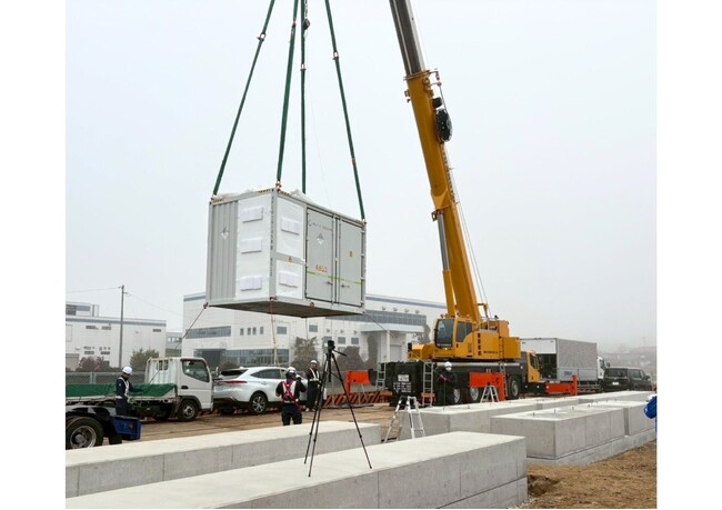 【日本蓄電池株式会社】広島県庄原市にて系統用蓄電施設「NC庄原市七塚町蓄電所」蓄電池設置開始