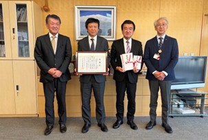 三谷産業グループ、「お客さま大感謝祭2025」の売上の一部を野々市市へ寄付