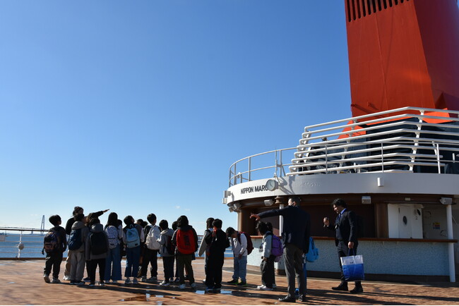 MITSUI OCEAN CRUISESが名古屋市教育委員会 キャリア教育プログラム「ミラトラ」においてにっぽん丸での職場訪問を受け入れ