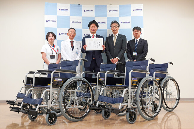 桑原組、社会福祉施設へ車椅子を寄贈 ～30年以上続く歳末見舞い活動～