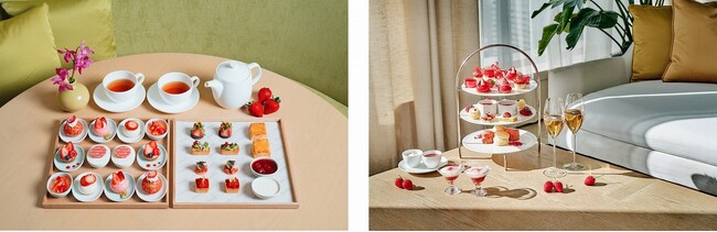 【東京エディション虎ノ門・東京エディション銀座】旬の苺を堪能するストロベリーアフタヌーンティーを展開