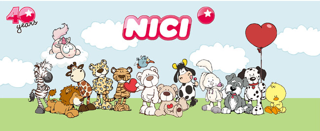 ドイツ生まれのぬいぐるみブランド「NICI（ニキ）」　　　　　2026年でブランド誕生40周年！限定アイテム第1弾を発売