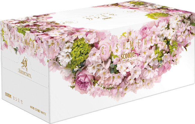 今年も、ひと足早く春の訪れを 桜デザインのプレミアムティシューを1月1日より数量限定で発売