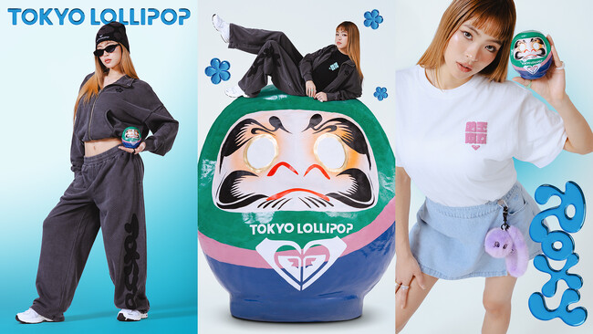 【大人気コラボアパレル第2弾】TOKYO LOLLIPOP × ROXY 2026 コラボレーション 12/26より発売開始