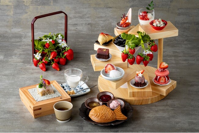 「和の苺アフタヌーンティー」をファンケルのレストラン「創作料理 FANCL 令和本膳（東京銀座）」にて12月26日から販売開始