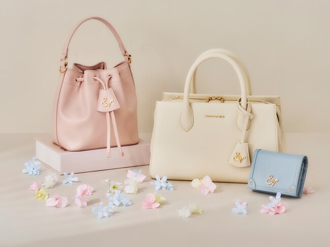 SAMANTHAVEGAの2026 Early Spring Collectionから春らしい柔らかいカラーの新作コレクションが登場。