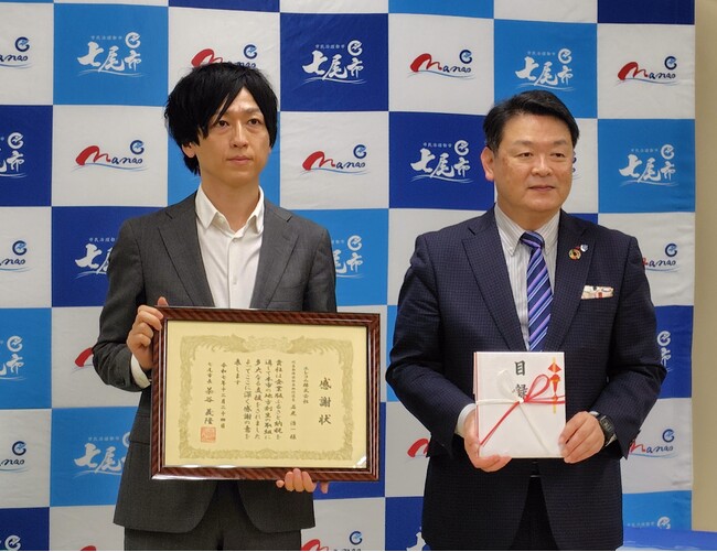 地域と連携した生活習慣病の取り組みに貢献するためエレコムが石川県七尾市へ血圧計と体重計を寄贈