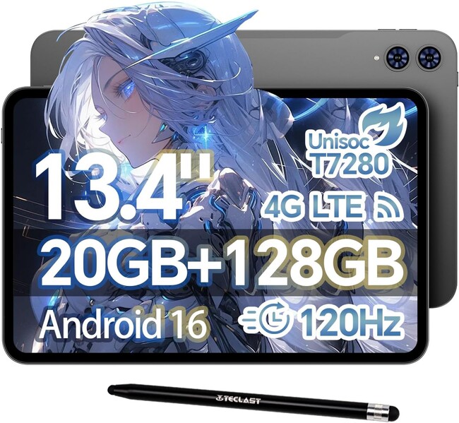 【23900円ゲット】人気タッチペン付きタブレット『Teclast T65』を期間限定の低価格でお得に購入可能！ Amazonセール開催(12/26から12/28まで)