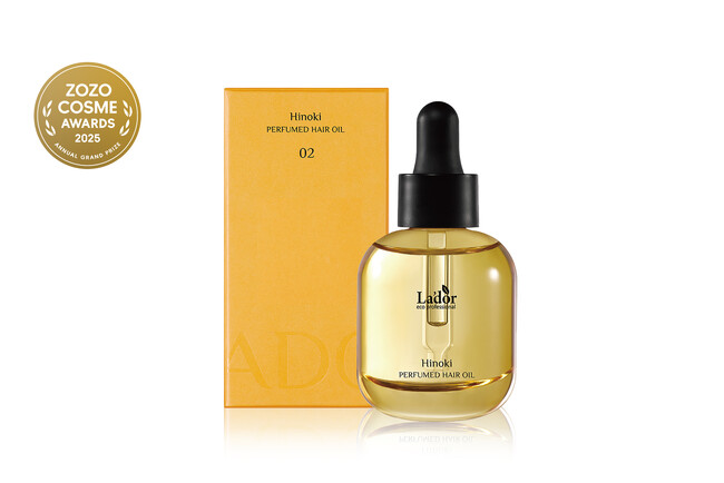 【LADOR(ラドール)】『ZOZOCOSME AWARDS 2025』ナチュラル＆バラエティー部門 カテゴリー大賞を受賞。パフュームヘアオイルがVOCE・美的・CanCamに続き4冠達成！