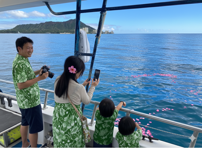ハワイの「再生型観光」に寄り添う、海洋散骨『Ka Pōʻai Aloha（アロハの環）』本格始動