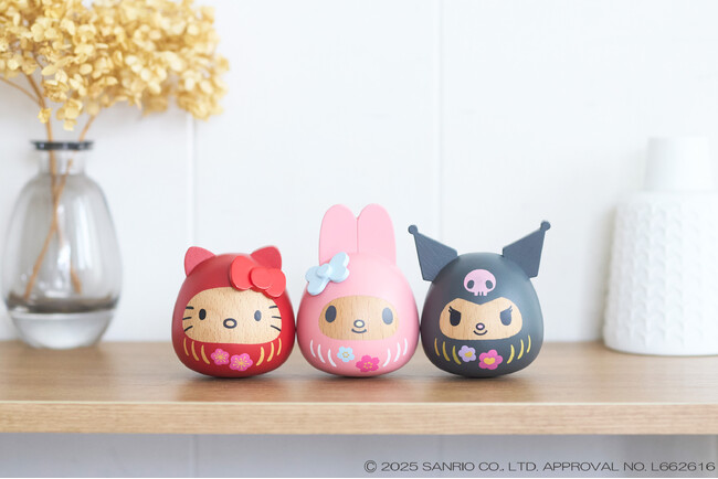 【お待たせしました！】完売していたサンリオキャラクターの木製だるまが再入荷！