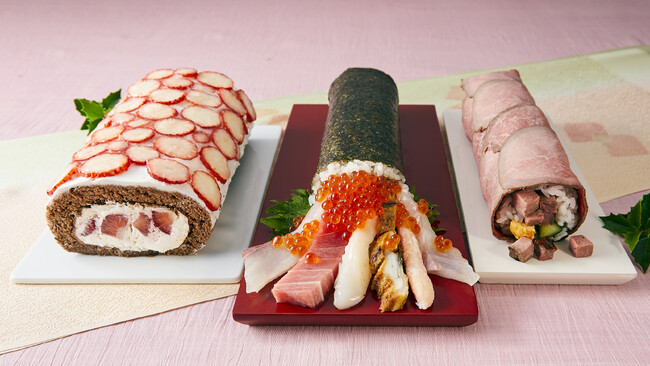 設立65周年企画の「特別恵方巻」を数量限定販売 海鮮・ローストビーフ・あまおうで、贅沢な節分を