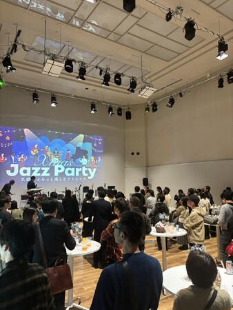 心地よいジャズとともに楽しむ聖夜。「Xmas Jazz Party」を12月25日に開催しました