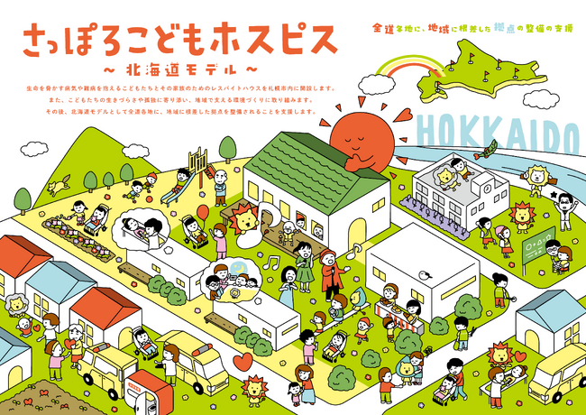 「さっぽろこどもホスピス ~北海道モデル~」特設ページを本日公開