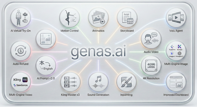 【AI動画生成プラットフォームgenas.ai】初期費用50万円を完全無料化--音声付き動画オーケストレーションなど15の革新機能で「誰でも映像を量産できる時代」へ