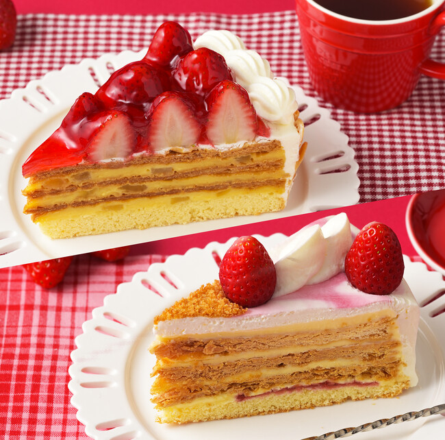 【銀座コージーコーナー】1月6日から「苺スイーツフェア」を開催！旬の苺を楽しむ、全9品が勢ぞろい