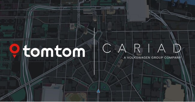 TomTom Orbis Maps、VWグループのCARIADが開発する自動運転システムを強化