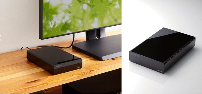はじめて使用する方でも安心の充実サポート！2番組同時録画など便利な機能付きのTV向け3.5インチ外付けHDDの8TBモデルが新発売